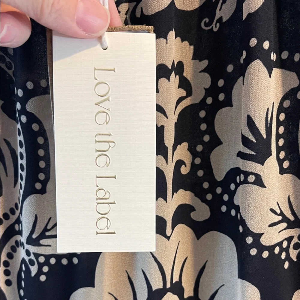 NWT Love The Label Alani Richmond Floral Tiered Maxi Skirt Medium